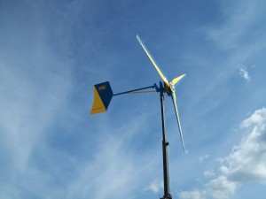 Cabin-scale wind turbine
