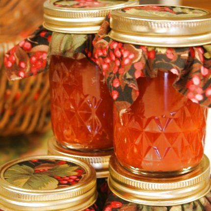 Participants in Extension's food preservation series will learn how to make jams and jellies. Rosehip jam is shown here.