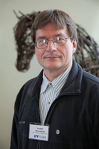 Vladimir Romanovsky, UAF professor of geophysics and head of the UAF Geophysical Institute Permafrost Laboratory.