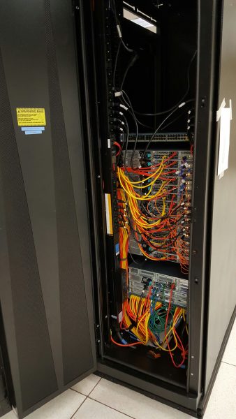 UAF photo by Andy Cummins. The initial 10-node Penguin Computing cluster that launched Chinook in January 2016.