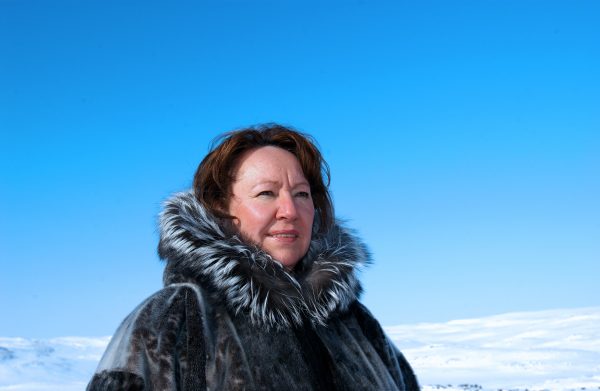 Photo by Stephen Lowe. Sheila Watt-Cloutier is internationally known for her advocacy work showing the impact of global climate change on human rights, especially among Arctic indigenous peoples.