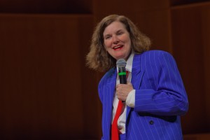 UAF Summer Sessions brought comedienne Paula Poundstone to campus for a hilarious show in the Davis Concert Hall Saturday, March 17. 