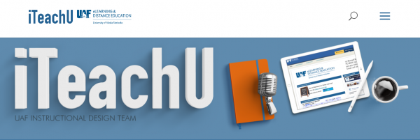 iTeachU website banner