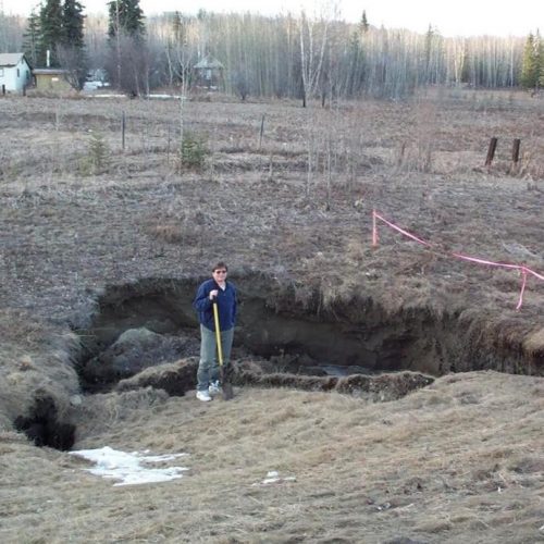 Rising permafrost temperatures could bring widespread thawing - story photo